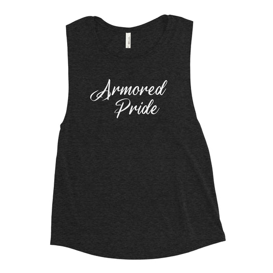 Cursive AP Muscle Tank